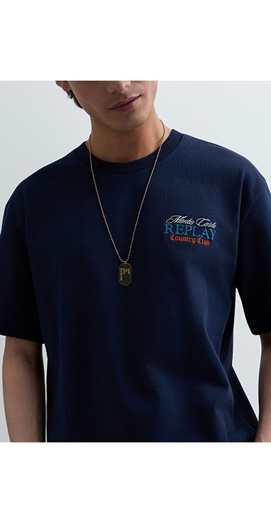 REPLAY &times; Monte Carlo Country Club オーバーサイズ Tシャツ 詳細画像